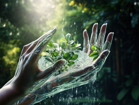 Ecology hands responsibilityの素材