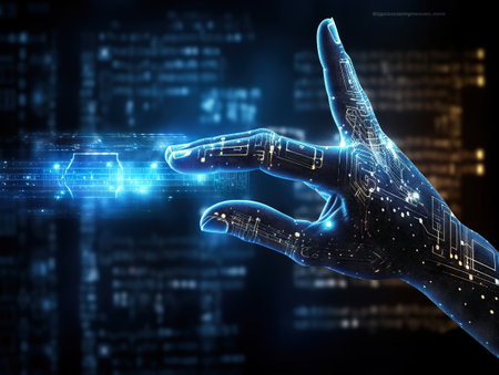 Worldwide information at handの素材