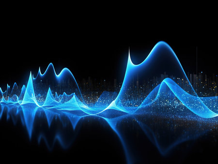 Blue Sound wavesの素材