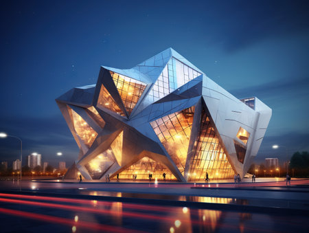 Modern buildingの素材