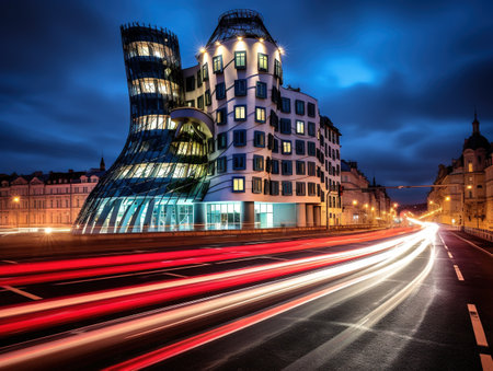 Dancing house in Pragueの素材