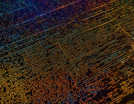 Minificated javascript Computer programming source code abstract screen of web Digital technology modern backgrouの素材