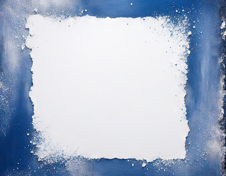 White background blue border vintage textureの素材