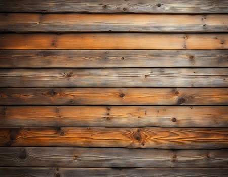 Faded vintage wooden background textureの素材