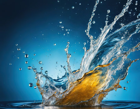 Water splashの素材