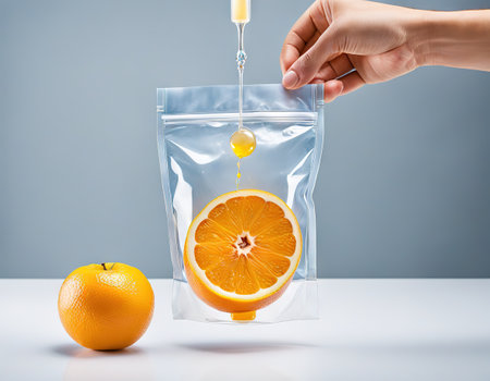 IV Vitamin Drip Therapy Fruit Bagの素材