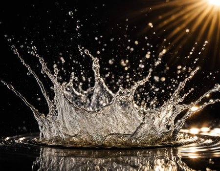 Water splashの素材