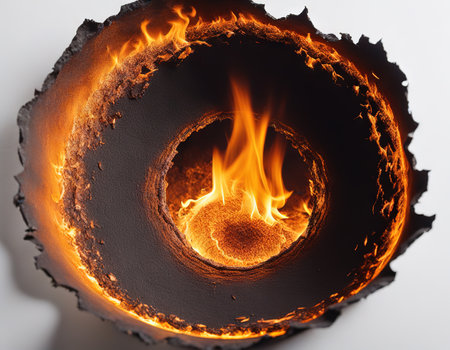 Fire paperの素材