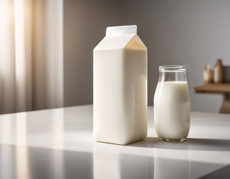 Gallon Milk Cartonの素材