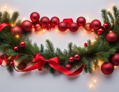 Christmas garlandの素材