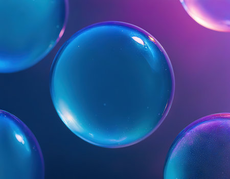 Blue Soap Bubblesの素材