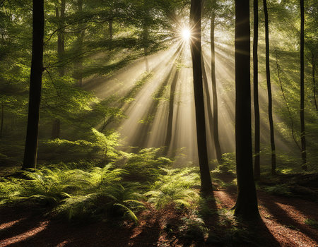 Sun beam woodsの素材