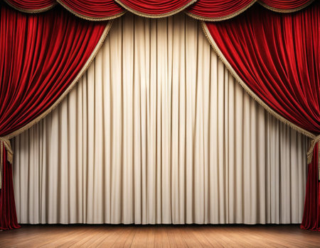 Stage curtainの素材