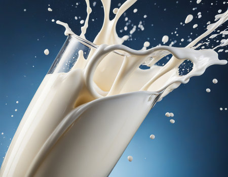 Splash of milkの素材