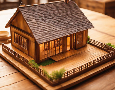 Model of houseの素材
