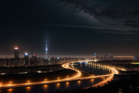 night city viewの素材