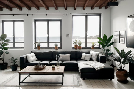 living room interiorの素材