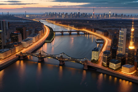 city skylineの素材