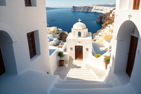 Santorini travel photographyの素材
