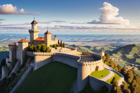 of San Marino cityの素材