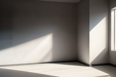 Modern empty room with elegant dark stoneの素材