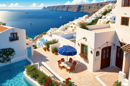 village in islandの素材