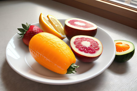 Vegetable strength andの素材