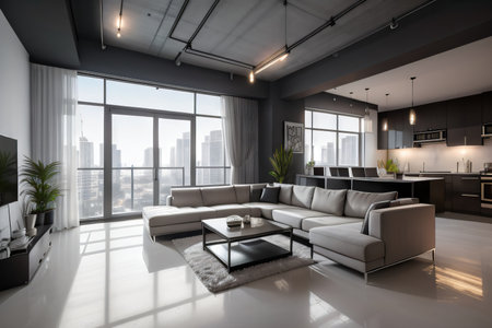 Loft Living Stylish Interior Designの素材