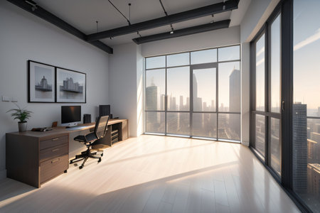 Interior plans emerging from architecturalの素材