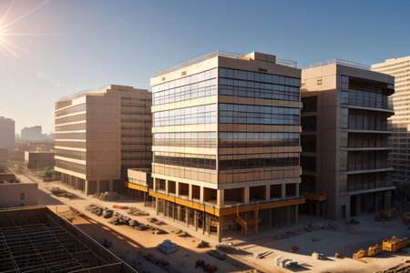 Construction Building information Building construction building construction virtualの素材