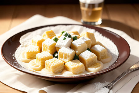 piece of flour Typical Italianの素材