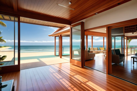 house on the beachの素材