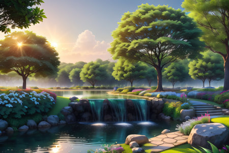 Future green cityの素材