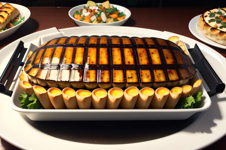 Thanksgiving Homemade Roasted Top view flat lay Copyの素材