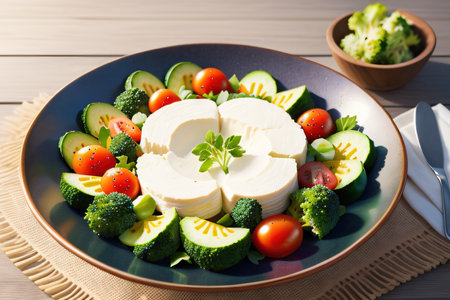 vegan day Balanced Organic food for healthyの素材