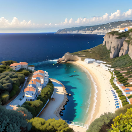 Embark on a visual journey through the wonders of the Mediterranean Seaの素材