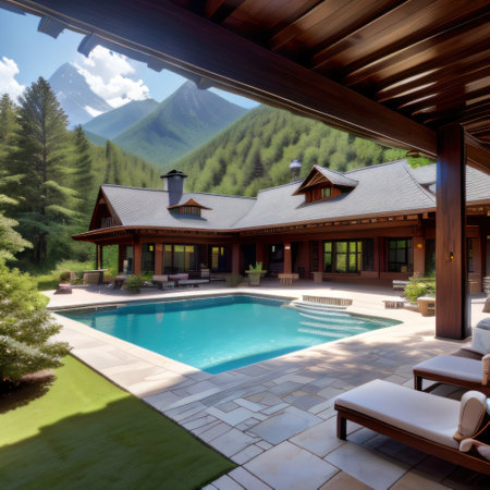 Villa de luxeの素材