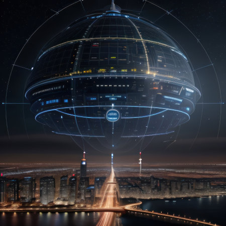 of IT roadmap modern technology and innovative networking and bigの素材