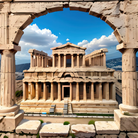 of the Acropolis of Athensの素材