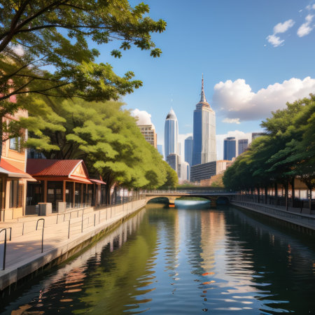 Shanghai Lujiazui Finance and Trade Zone of the modern cityの素材