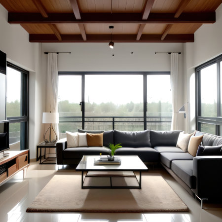 minimalist living room interiorの素材