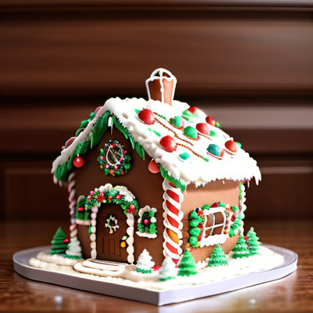 Christmas gingerbreadの素材