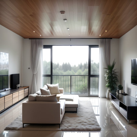 Modern Living Room Contemporary Interiorの素材