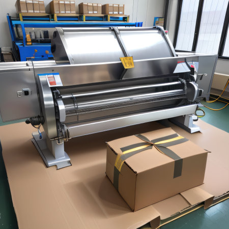 wheat tape in the food products ready for automatic Concept with automatedの素材