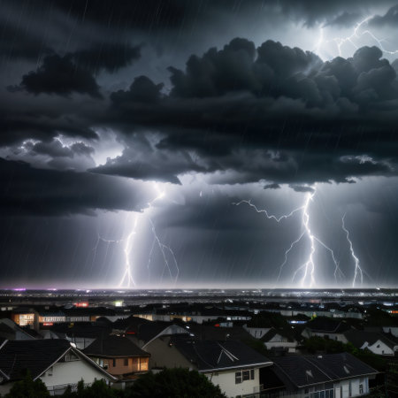 Storm rain Generate Aiの素材