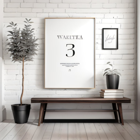 a white and gray interior backdrop of a lovelyの素材