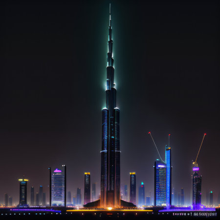 Futuristic Dubai Digitalの素材