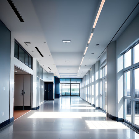 Modern medical clinic hospical receptionの素材