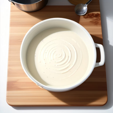 Cooking concept template Open a blank cookbook with copy space andの素材