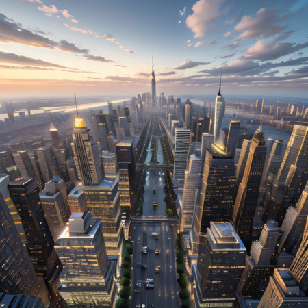 city skylineの素材